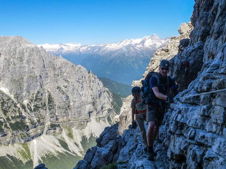 Brenta Klettersteige In Den Dolomiten | Mit Bergführer